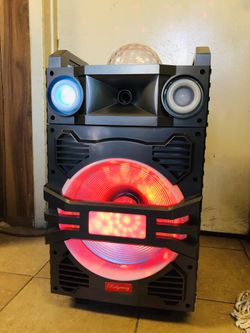 ⭐️SPECIAL OFFER⭐️Equipo con bocina 12” // Bluetooth speaker with a 12” woofer