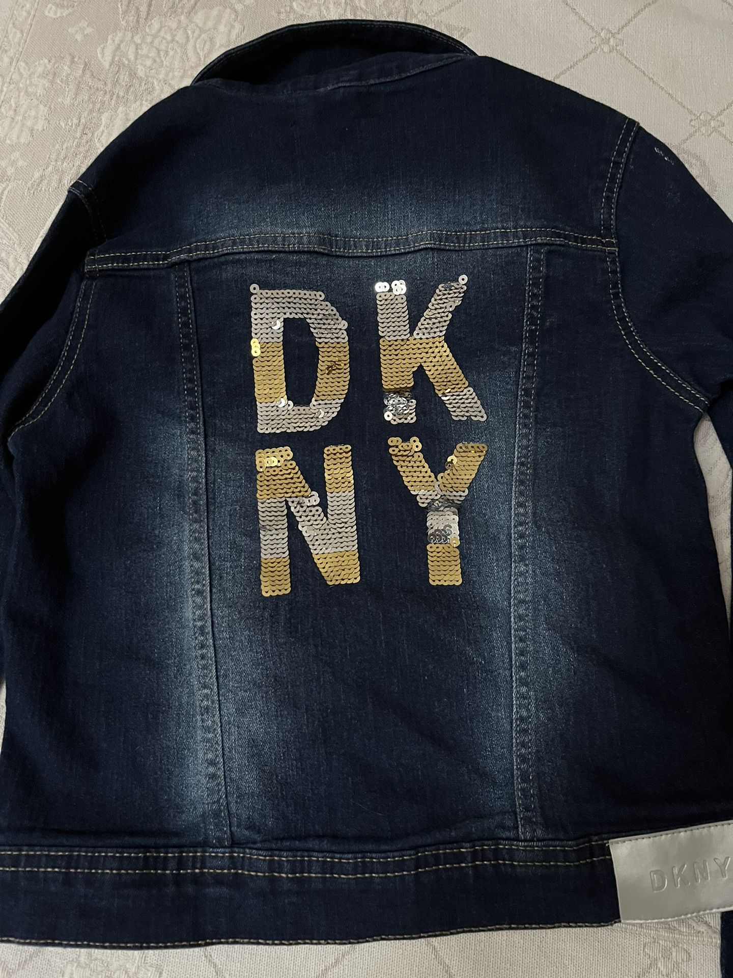 CHILDS (M)GIRLS DKNY DENIM JACKET