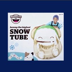 BigMouth x Squishmallows Benny the Big Foot Snow Tube 