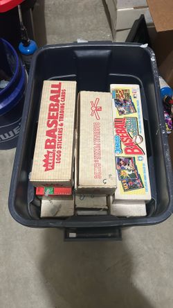 Entire Tub Of Cards 30 Bucks 