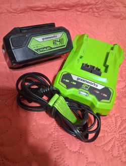 Greenworks PowerAll 24V High Power 4.0 Ah Battery with Bi-Directional 65W USB-C Charging Port with Charger
