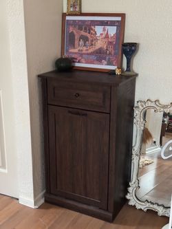 Trash Can  Cabinet