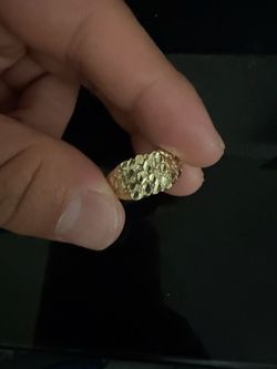 10k nugget ring