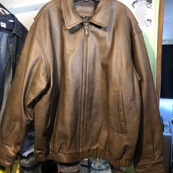 St. John's Bay Leather Jacket 