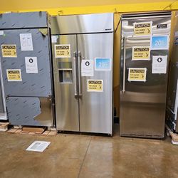 Refrigerator Side By Side Dacor 42 Inch Wide