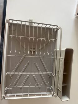 Dish Drying Rack with Utensil Holder