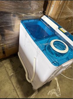 Portable laundry washer