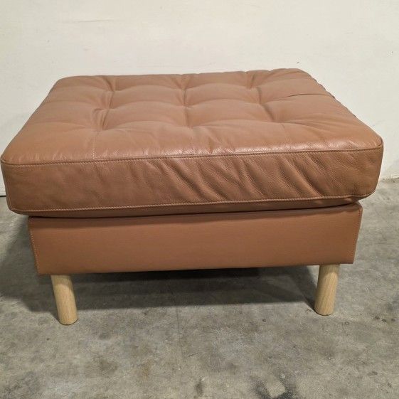 Ikea Morabo Ottoman Leather