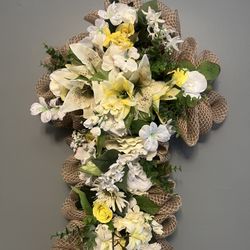 Cross wreath