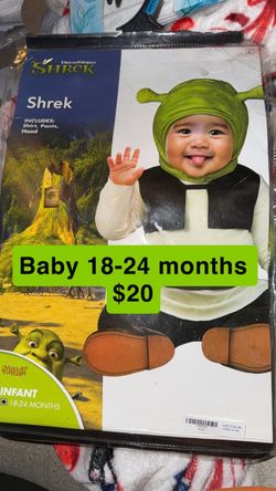 Shrek Baby Halloween Costume 18-24 Months