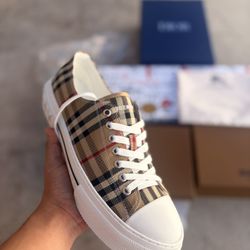 Burberry Checker Sneakers