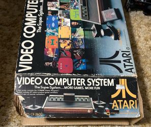 🕹️ ULTIMATE CIB UPGRADE! Vintage Atari 2600 System BOX ONLY & Packaging Inserts 🕹️