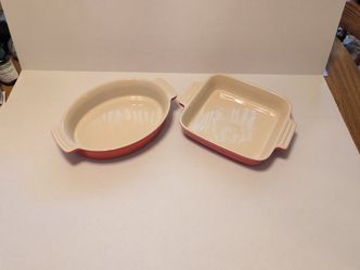 Le Creuset Red Stoneware