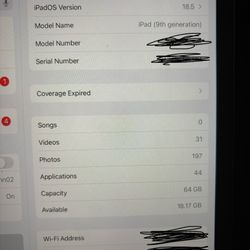 9th Generation iPad 