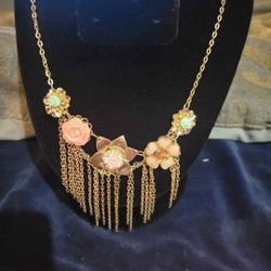 Flower Rain Necklace 