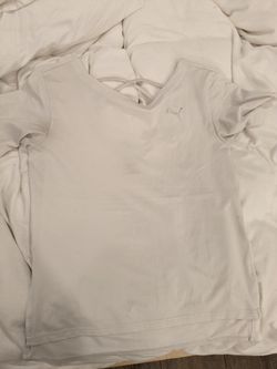 Puma Flowy Open Back Activewear Shirt 