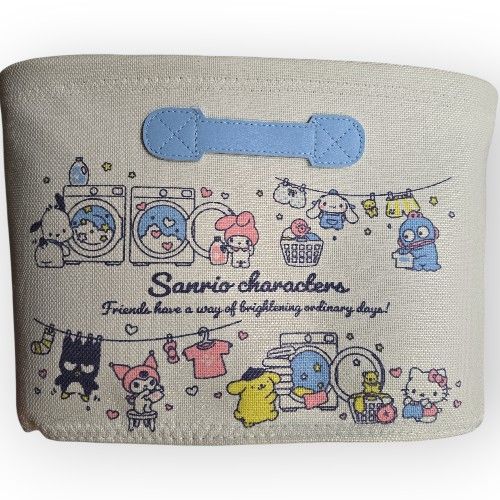 Sanrio Canvas Box, 13 W X 10 H X 10 D