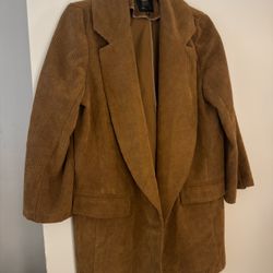 Brown Corduroy Blazer