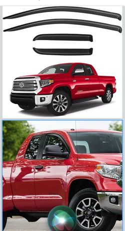 Window Visors Toyota Tundra Double Cab/Extended Cab.