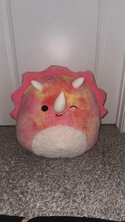 20” Squishmallows Trinity the Triceratops Dinosaur Plush – New With Tags