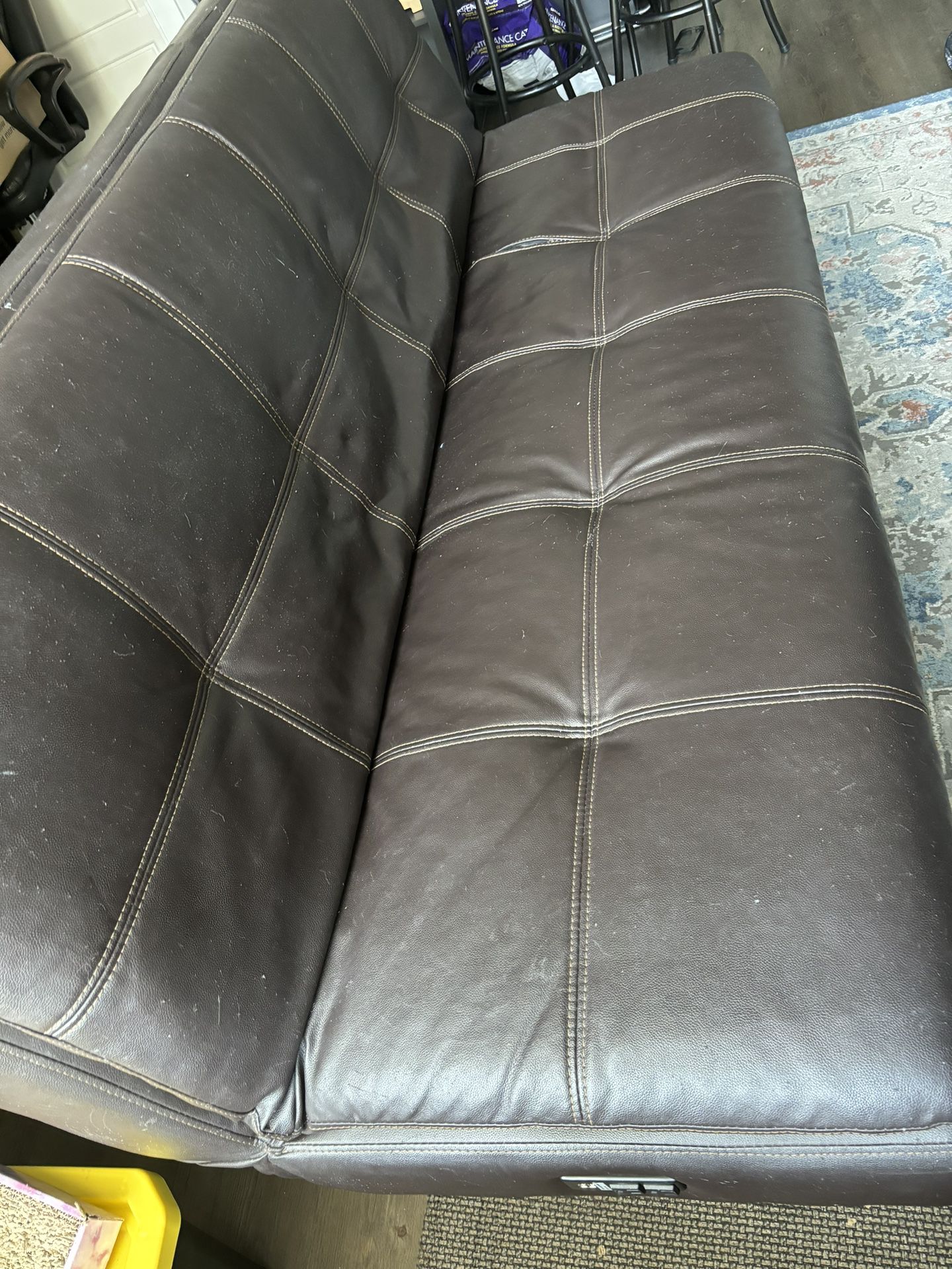 Leather Futon/Couch