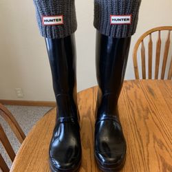 Hunter Boots Size 8