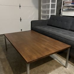 West Elm Wooden Coffee Table 