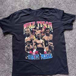 Mike Tyson Men Boxing Vintage T-shirt 