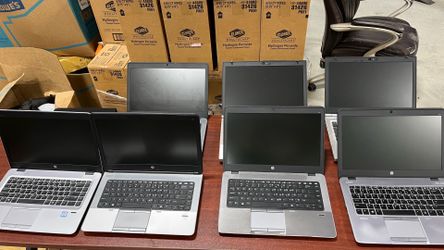Bulk Lot of HP EliteBook / ProBook Laptops + HP Ultra-Slim Desktop - As-Is / No Chargers