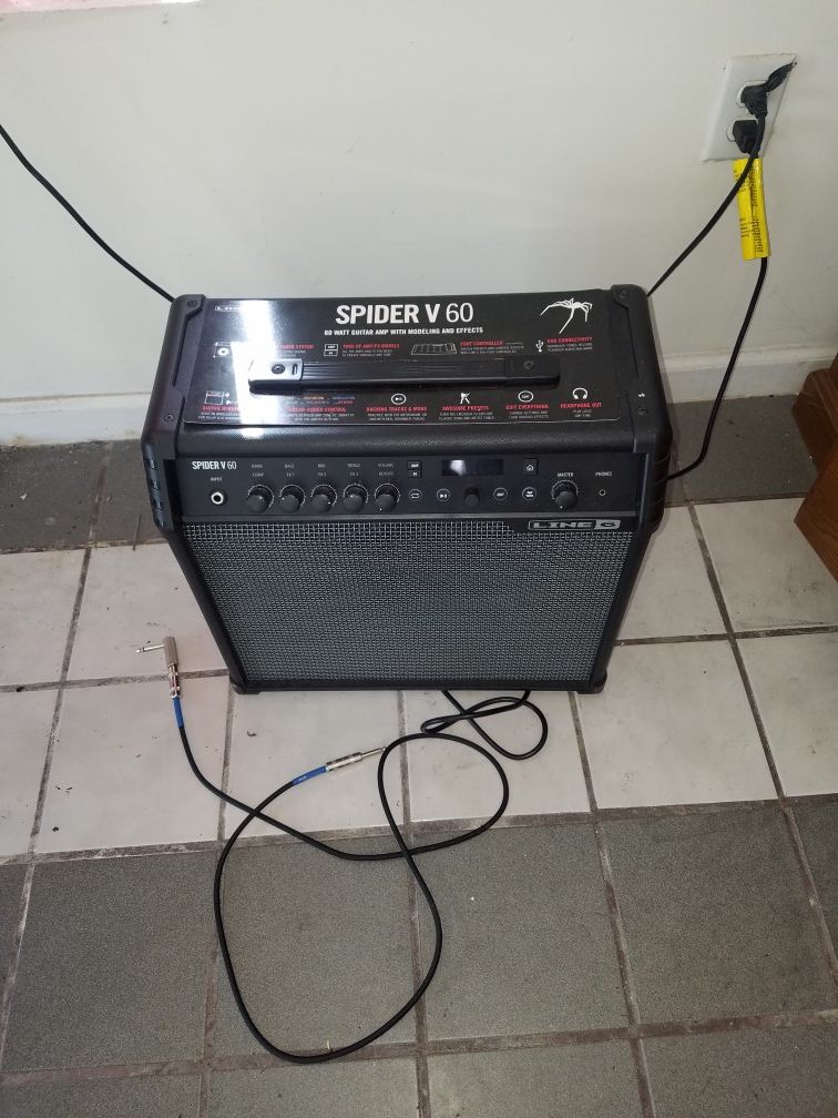 Line 6 spider v 60w amp