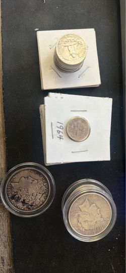 Silver coin lot