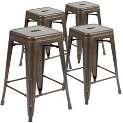24” METAL BARSTOOL NEW