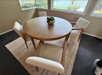 59" round dining table
