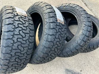 285 55 20 AMP TERRAIN PRO AT NEW TIRES