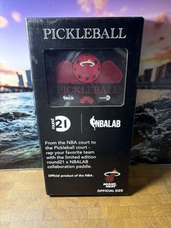 Miami Heat Limited Edition Pickle Ball Paddle 79/100