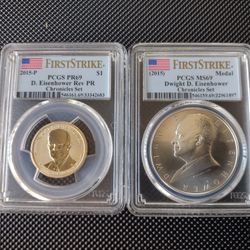2015-P Dwight D. Eisenhower REV (Reverse) Coin $1