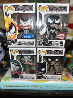 Venom Funko Pop Set