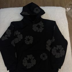 BLACK DENIM TEARS HOODIE