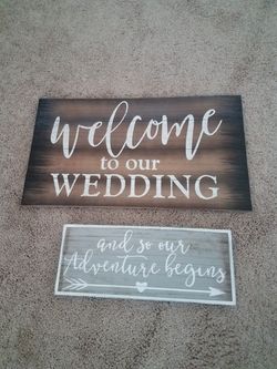 Wedding items