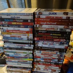 Amazing Comedy DVD Collection 64 Cases 68 Movies In Total Will Not Separate
