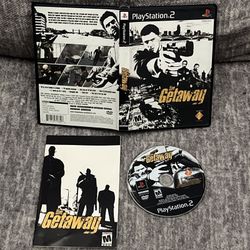 The Getaway Sony PlayStation 2 PS2 Complete CIB w/ Manual Reg Card