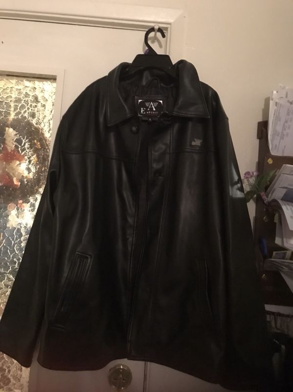 Collection Emporio Collezione Black Faux Leather Jacket Xl For Collection Emporio Collezione Black Faux Leather Jacket Xl For In San Jose Ca Offerup