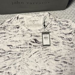 John Varvatos Men’s XL Linen Shortsleeve New-Bag-Tags