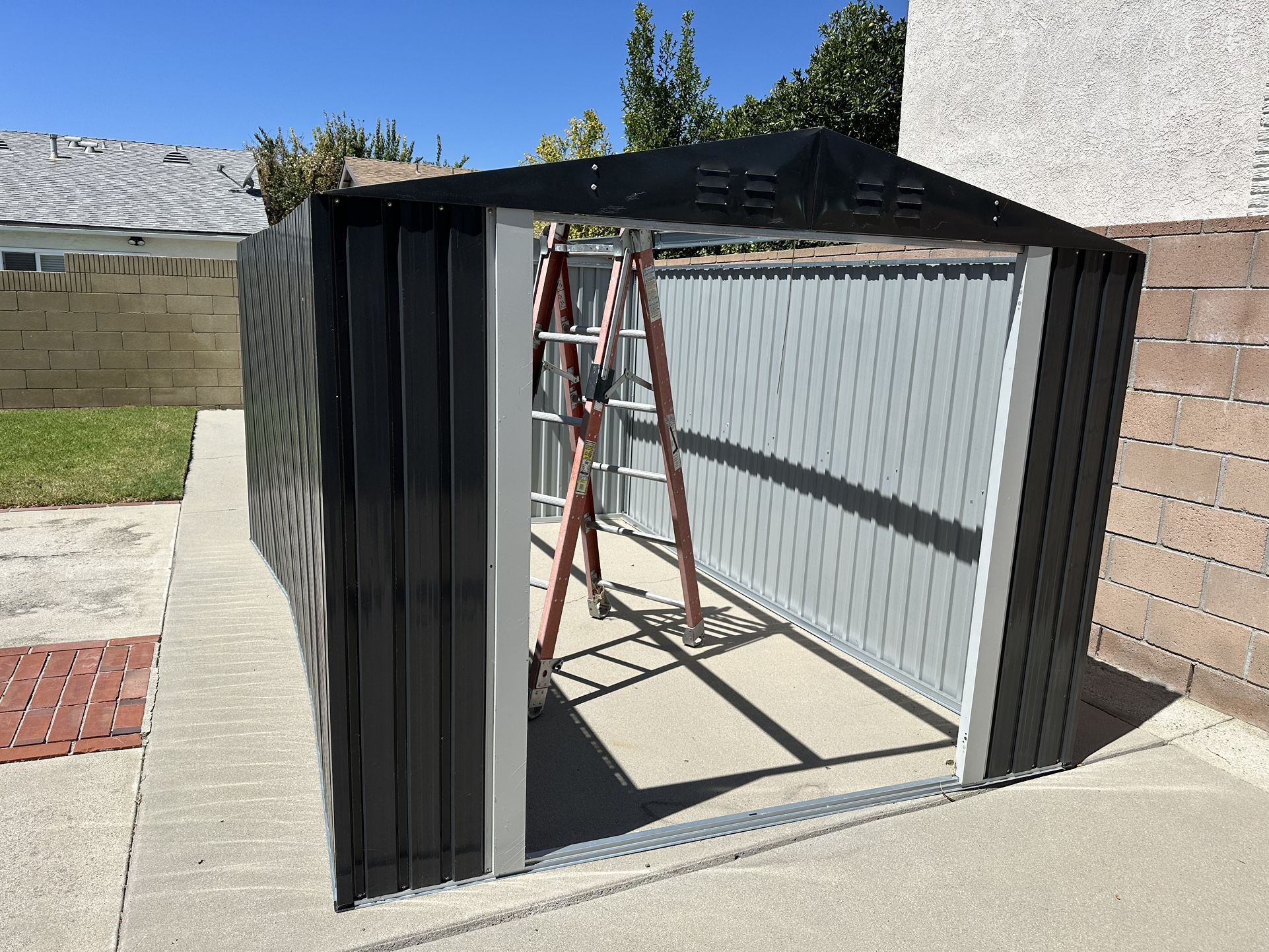 Like New 8x12 Metal Storage Shed – $325 OBO (Paid $499)