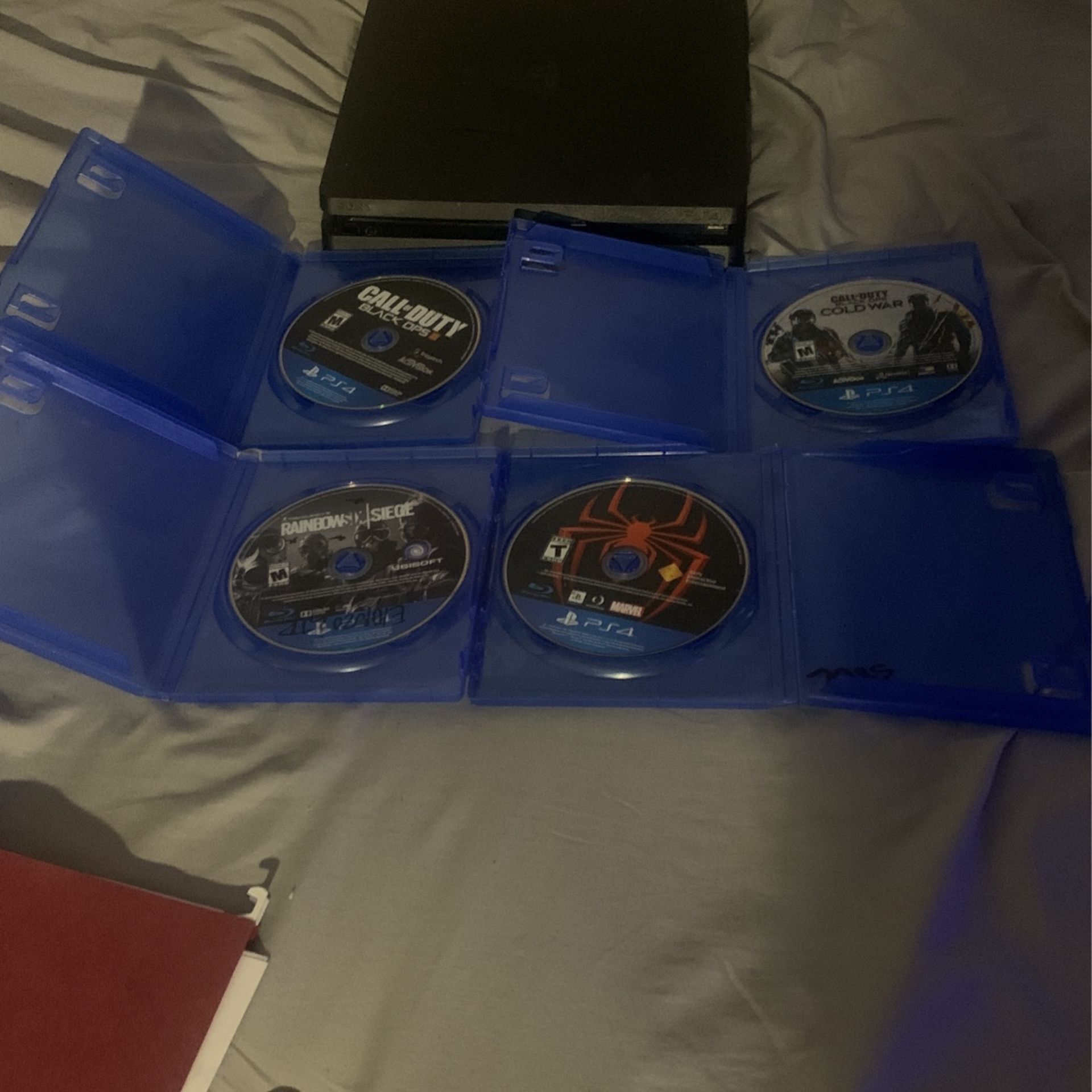 PS4 And 4 Games