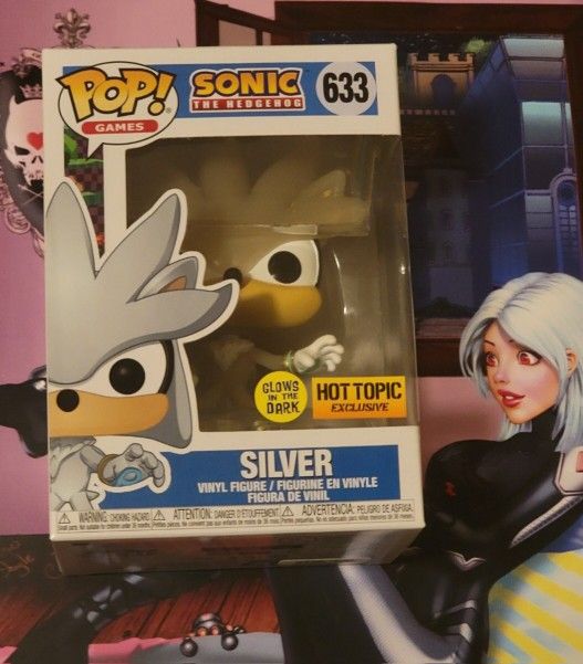Funko Pop! Silver Sonic #633 🚢🐅🚢