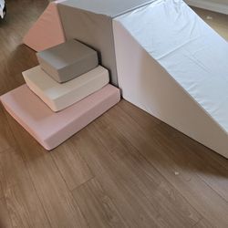 Toddlers Climbing Sponges
