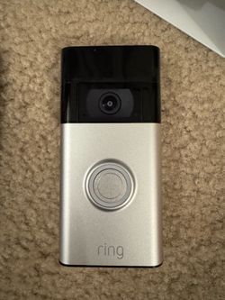 Ring 2nd gen doorbell with door mount