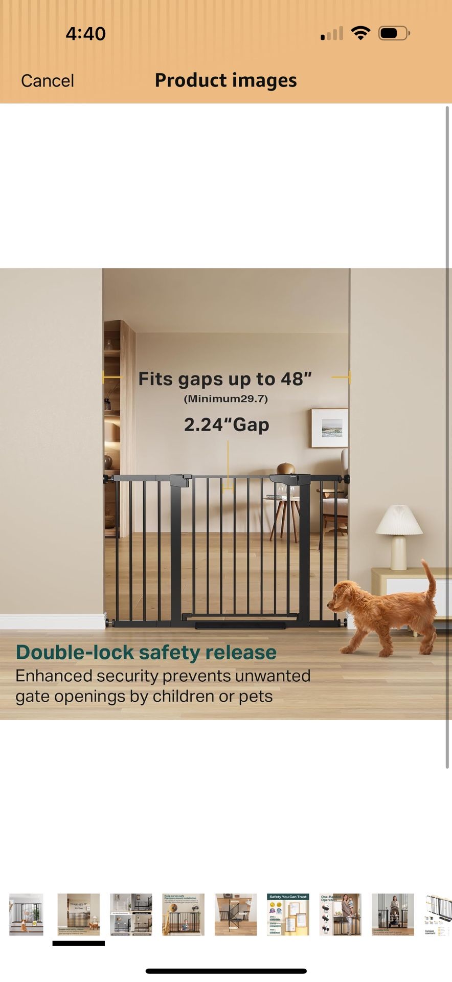 Cumdor Baby Gate - Barely Used!