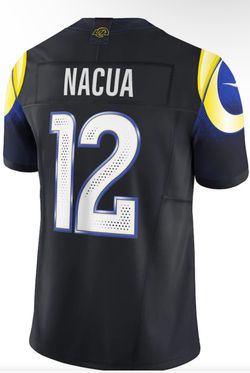 LA Rams Nacua Men’s Jersey Size L New